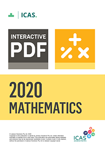 Icas Math Paper H.pdf 2020 ICAS Past Paper - Mathematics Australia – ICAS Assessments