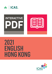 2021 ICAS Past Paper - English Hong Kong